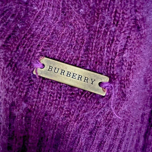 Wool Burberry Sweater - Picture 4 of 5